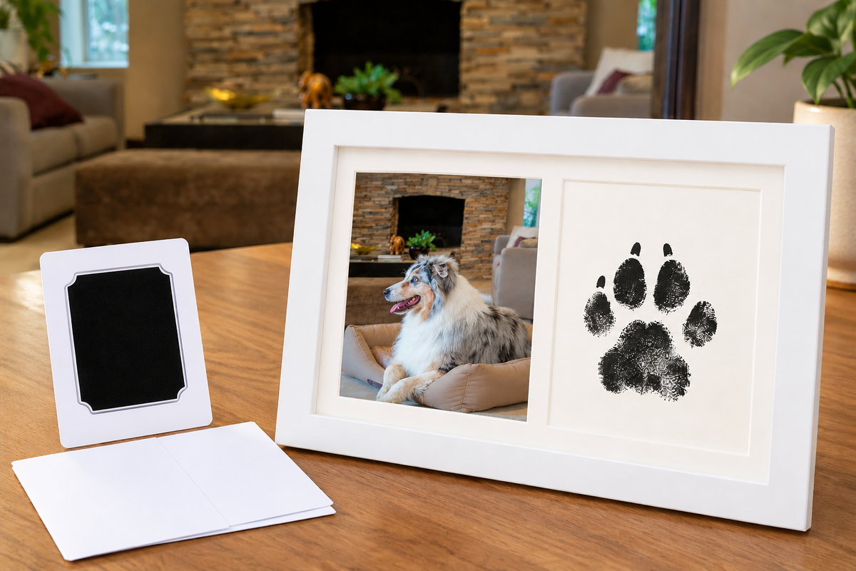 Inkless Paw Print Keepsake