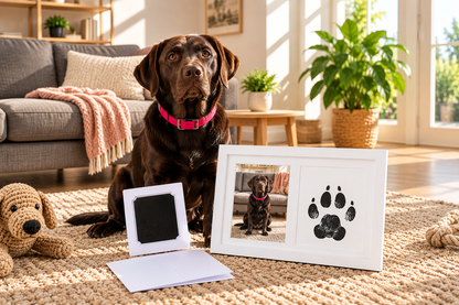 Inkless Paw Print Keepsake