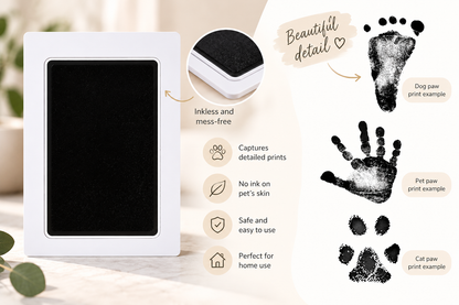 Inkless Paw Print Keepsake